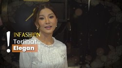Gaya Manis Sarwendah Kenakan Dress Putih bak Princess