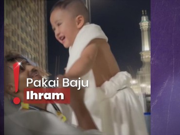 Aksi Gemas Rayyanza yang Ikut Thawaf di Makkah sampai Ketiduran