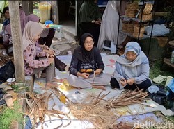 Eceng Gondok di Sungai Musi Disulap Jadi Produk Bernilai Ekonomis