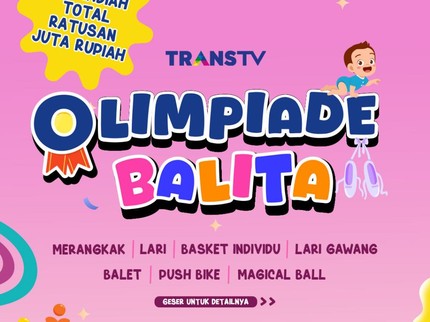 Olimpiade Balita Berhadiah Total Ratusan Juta Siap Digelar, Yuk Daftar di Sini Bun