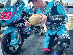 David Alonso Juara Moto3 di Mandalika, Rider Indonesia Gagal Finis
