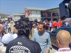 MotoGP Mandalika 2024: Jokowi Tiba di Sirkuit