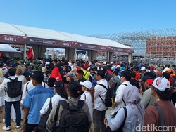 Ribuan Penonton Membeludak di Final Race MotoGP Mandalika 2024