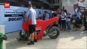 VIDEO: Penampakan Motor Marquez Usai Keluar Api di MotoGP Mandalika