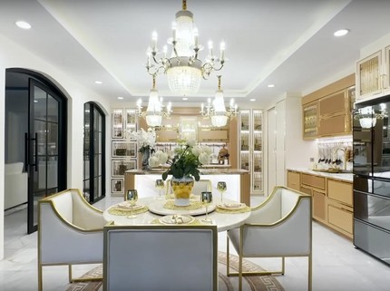 7 Potret Dapur Baru Tasyi Athasyia, Mewah Bernuansa Gold dan Serba Touchscreen