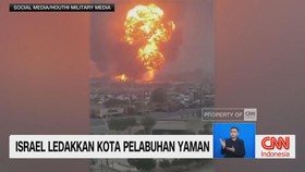 Israel Ledakkan Kota Pelabuhan Yaman
