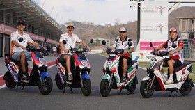 Honda EM1 e: Jadi Motor Listrik Pertama Wara-wiri di MotoGP Mandalika