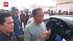 VIDEO: Nonton MotoGP Mandalika, Jokowi: Sangat Baik. Saya Senang