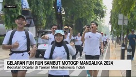 Gelaran Fun Run Sambut MOTOGP Mandalika 2024