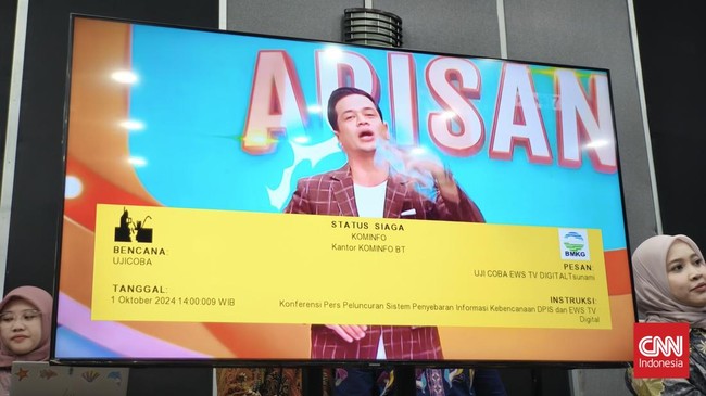 Kominfo menyebut siaran peringatan dini bencana yang ditayangkan di TV digital dan ponsel masyarakat akan mencakup sejumlah bencana. Berikut daftarnya.