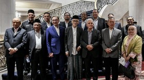 FOTO: Silaturahmi CT, Pimpinan NU-Muhammadiyah ke PM Anwar Ibrahim