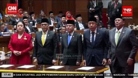 VIDEO: Puan Maharani Jadi Ketua DPR RI Lagi, Ini Wakilnya