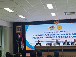 AHY-Ketua MA Buka Pelatihan Hakim Pertanahan dan Tata Ruang di Bogor