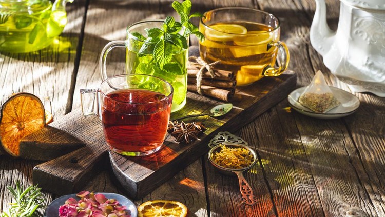Ilustrasi ramuan herbal