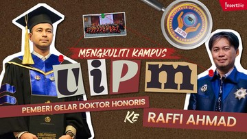 Mengkuliti Kampus UIPM, Pemberi Gelar Doktor Honoris ke Raffi Ahmad