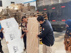 KPU Kota Semarang Terima 7.380 Bilik Suara Pilkada 2024