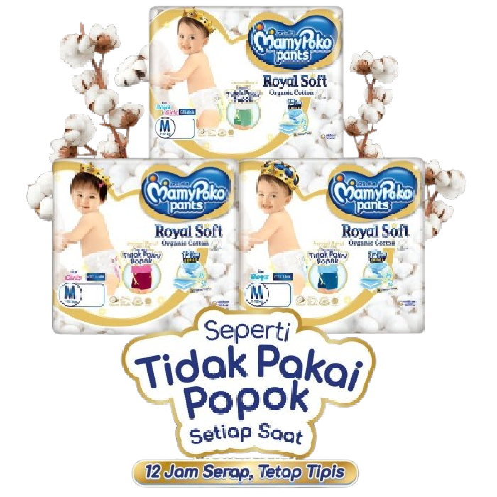 MamyPoko Royal Soft Organic Cotton