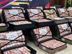 Potret Tumpukan Uang Rp 372 M yang Disita Kejagung di Kasus Korupsi Duta Palma