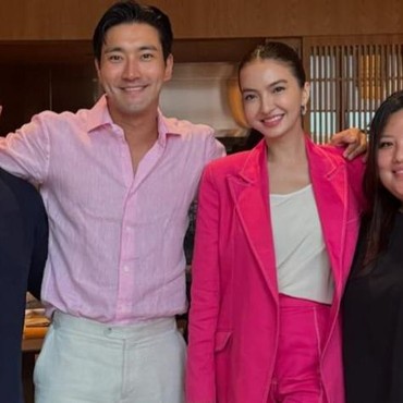 Raline Shah Pamer Foto Kerja Bareng Siwon Super Junior, Ramai Dijodohkan