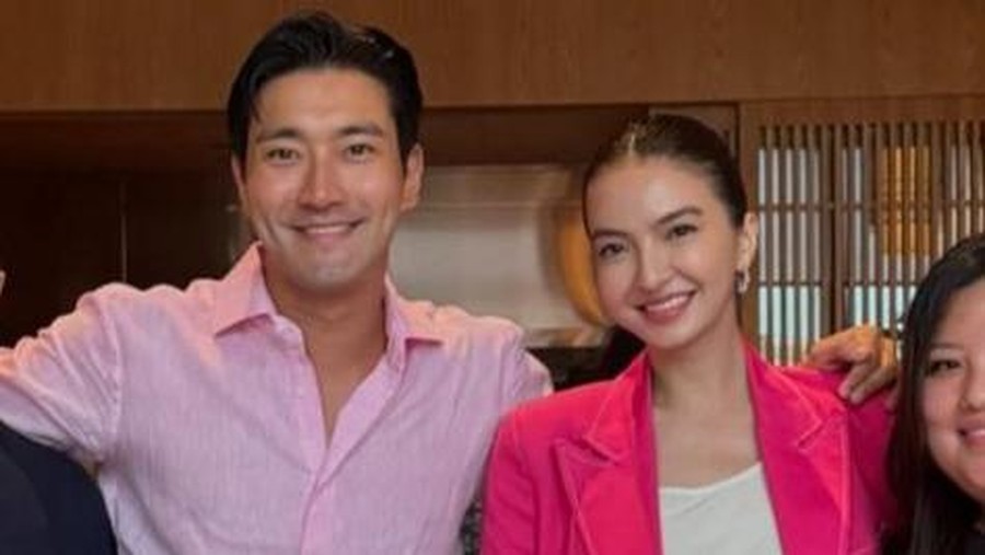 Raline Shah dan Siwon Super Junior