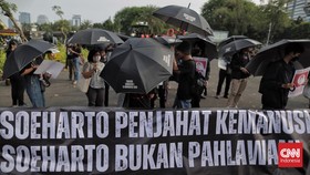 Koalisi Sipil: Usul Gelar Pahlawan Soeharto Minim Partisipasi Publik