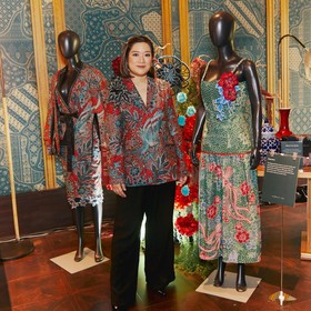 Instalasi "The 5 Senses of Batik" Amanda Hartanto Batik Ajak Kamu Rasakan Batik dengan Pancaindra