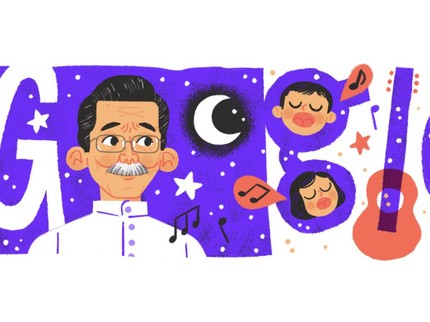 Sosok Pencipta Lagu Anak AT Mahmud Jadi Ikon Google Doodle Hari Ini