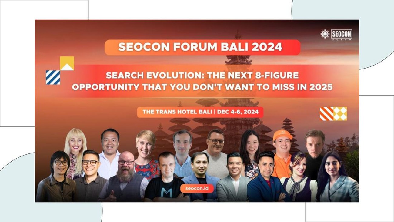 SEOCon Forum 2024: Konferensi Digital Marketing Terbesar di Indonesia Hadir di Bali