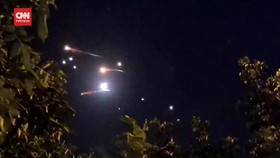 VIDEO: Momen Warga Tel Aviv Panik Diserang Rudal Iran