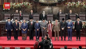 VIDEO: Momen Pelantikan Ketua dan Wakil Ketua MPR 2024-2029