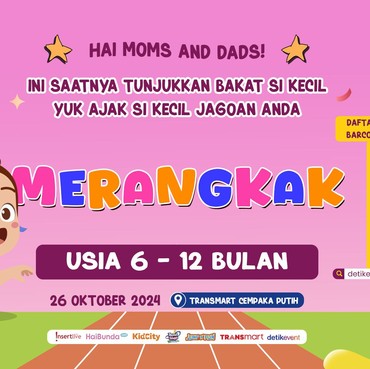 Ada Lomba Merangkak, Daftarkan Anak di Olimpiade Balita Yuk Moms!