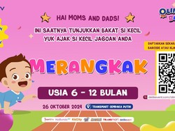 Ada Lomba Merangkak, Daftarkan Anak di Olimpiade Balita Yuk Moms!