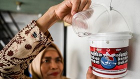 Penyebaran Bibit Wolbachia untuk Lawan DBD di Kembangan Jakbar Tuntas