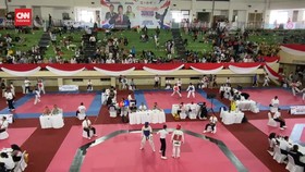 VIDEO: Keseruan Hari Pertama CNN Indonesia Taekwondo Championship