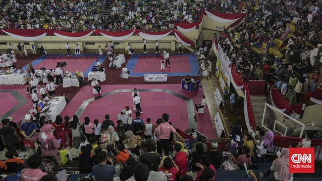 slot resmi Atlet Bangga Berlaga di CNN Indonesia Taekwondo Championship