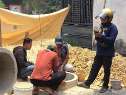 Gua yang Ditemukan di Sugio Lamongan Ramai Didatangi Warga
