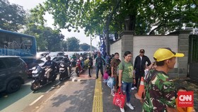 Kemacetan Imbas HUT TNI di Monas Menjalar ke Salemba