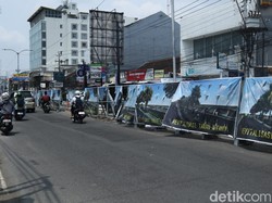Telan Anggaran Rp 3,8 M, Revitalisasi Taman Jalan Affandi Kelar Tahun Ini
