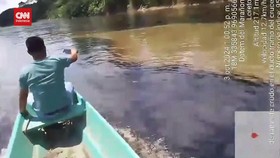 VIDEO: Sungai Amazon Tercemar Minyak hingga Berdampak ke Warga Adat