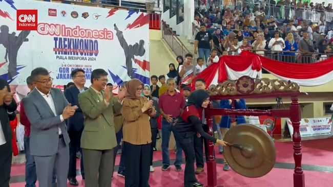 cctv slot VIDEO: CNN Indonesia Taekwondo Championship 2024 Resmi Dibuka