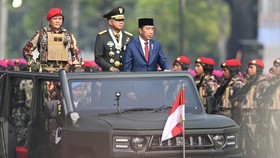 Klarifikasi Istana soal Jokowi Tak Salami Try Sutrisno Usai HUT TNI