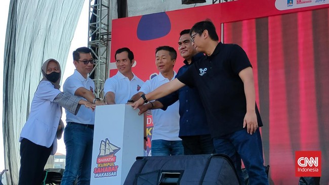 Astra Daihatsu Motor (ADM) menggelar Kumpul Sahabat Makassar, Minggu (6/10) di Anjungan Tugu Komodo, Centre Point of Indonesia (CPI), Makassar.