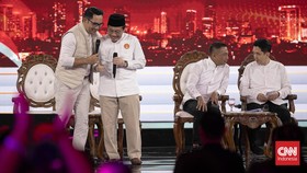 FOTO: Riuh Debat Perdana Pilgub Jakarta 2024