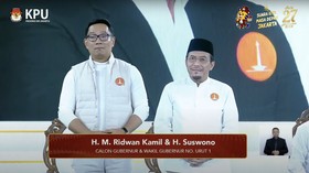 Dapat Sisa 10 Detik dari RK, Suswono Gagal Pantun di Panggung Debat