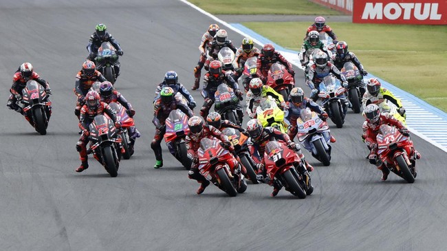 Sprint Race MotoGP Australia 2024 akan berlangsung pada Sabtu (19/10). Berikut jadwal dan link live streaming sprint race MotoGP Australia.