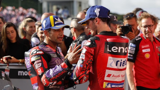Francesco Bagnaia menceritakan proses kemenangan pada main race MotoGP Jepang 2024 yang kuncinya terletak pada kemampuan menjauhi Jorge Martin.