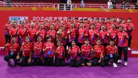 FOTO: Indonesia Kampiun Piala Suhandinata 2024