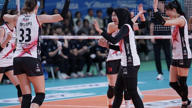 Megawati Hangestri Pertiwi masih menjadi andalan Daejeon Jung Kwan Jang Red Sparks kendati musim ini ada Vanja Bukilic dan Pyo Seung Ju di klub tersebut.