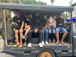 23 Orang Bawa Miras Diamankan Polisi Saat Nonton SFC VS Persikabo