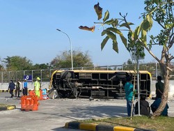 Sederet Fakta Laka Maut Bus Rombongan SMAN Kedungwaru Tewaskan 1 Guru